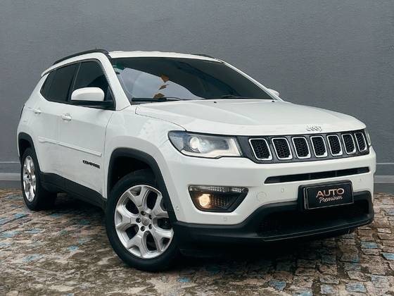 JEEP COMPASS 2.0 16V FLEX LONGITUDE AUTOMÁTICO JEEP COMPASS 2.0 16V FLEX LONGITUDE AUTOMÁTICO